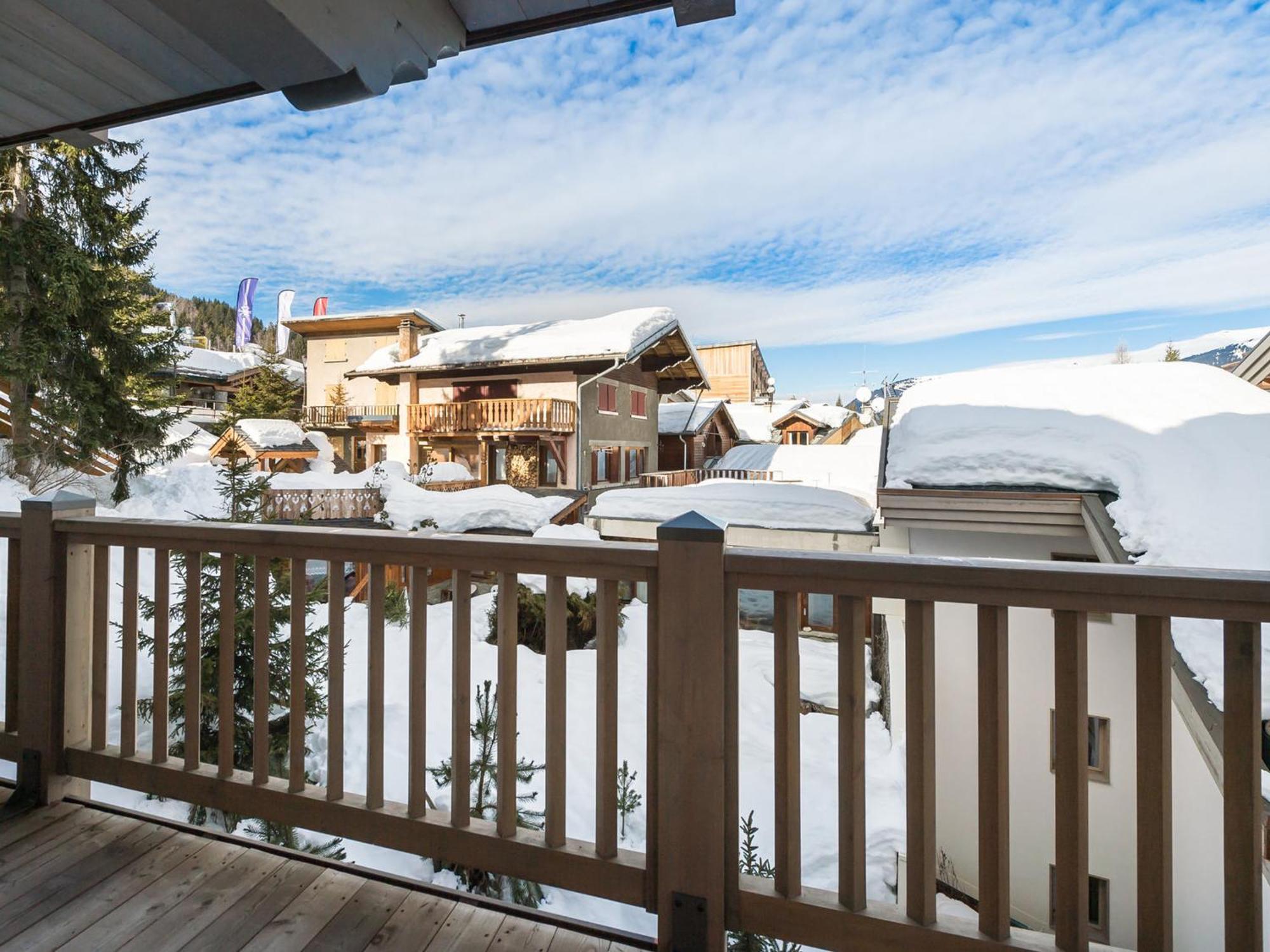 Appartement Moderne A Courchevel Village, Pres Des Commerces Et Pistes, Parking Et Salle De Fitness Inclus - Fr-1-562-38 Exteriér fotografie